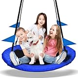 PACEARTH 40 Inch Saucer Tree Swing Flying 900lb Weight...