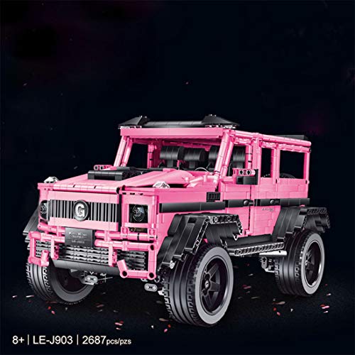 ColiCor Technic Bausteine Geländewagen Modell, 2687 Teile 1:8 Geländewage für Technic Land Rover Defender, Bausteine… – Bild 3