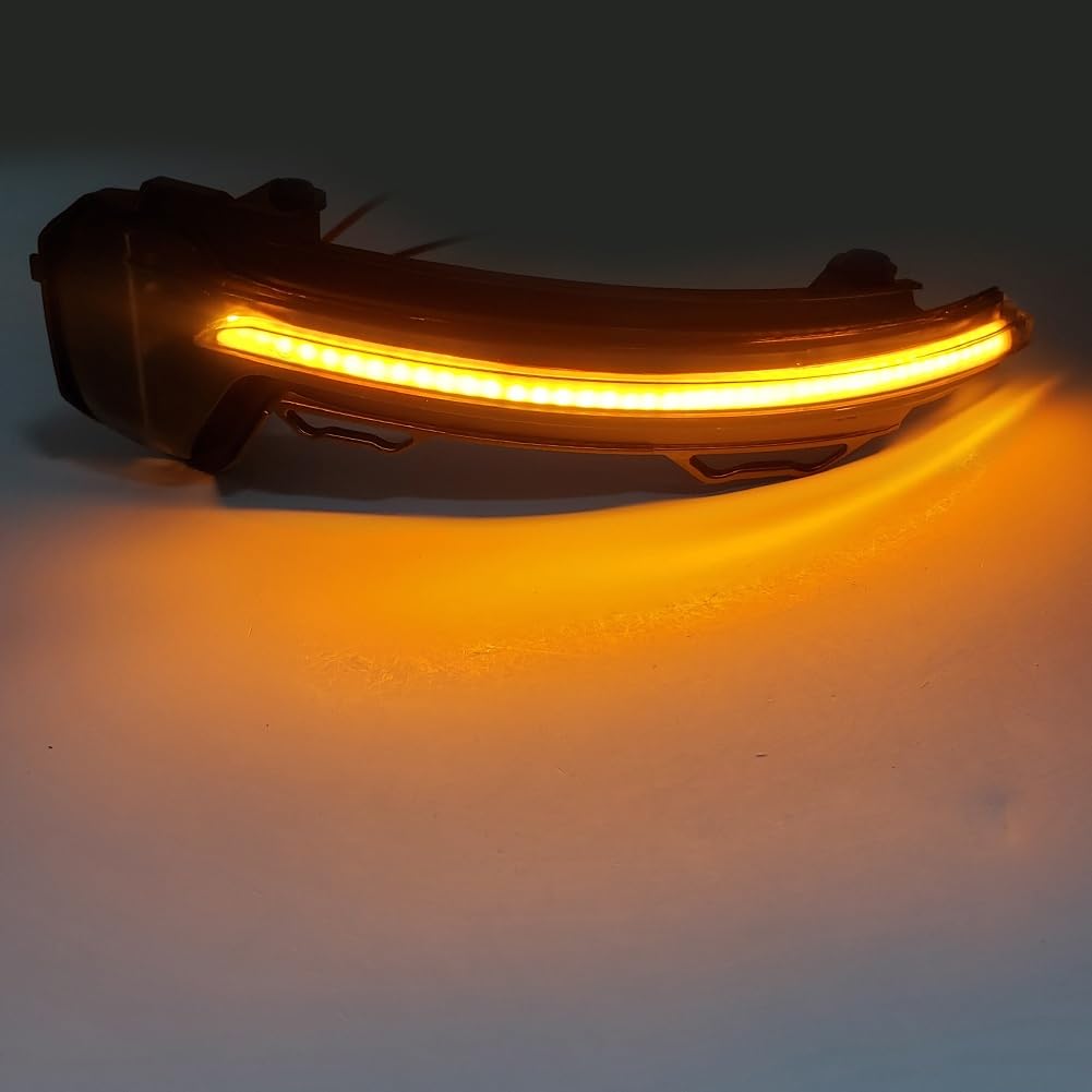 Intermitentes Dinámicos para VW para Tiguan MK2 para 2017 2018 Espejo Lateral LED para Coche Intermitente Dinámico Luz Secuencial Lámpara Señal Giro