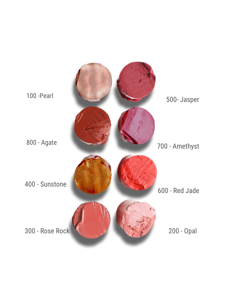 BAIMS NATURAL MAKEUP Lipstick-Vegan Ruj 800 Agate Organik Vegan Ruj 4 g