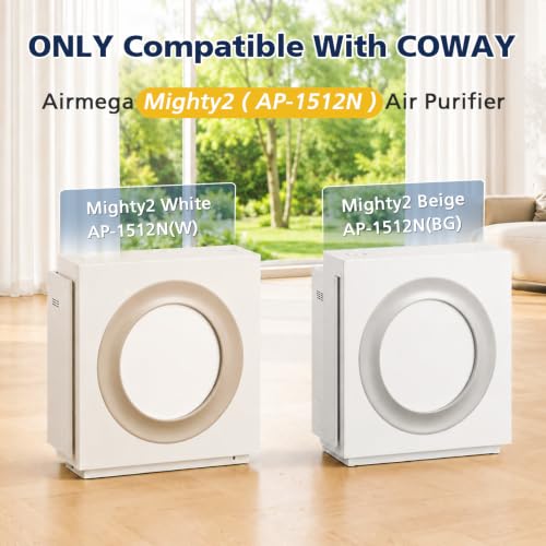 Image of Airmega Mighty2 Replacement Filter for Coway Mighty2 AP-1512N Air Purifier
