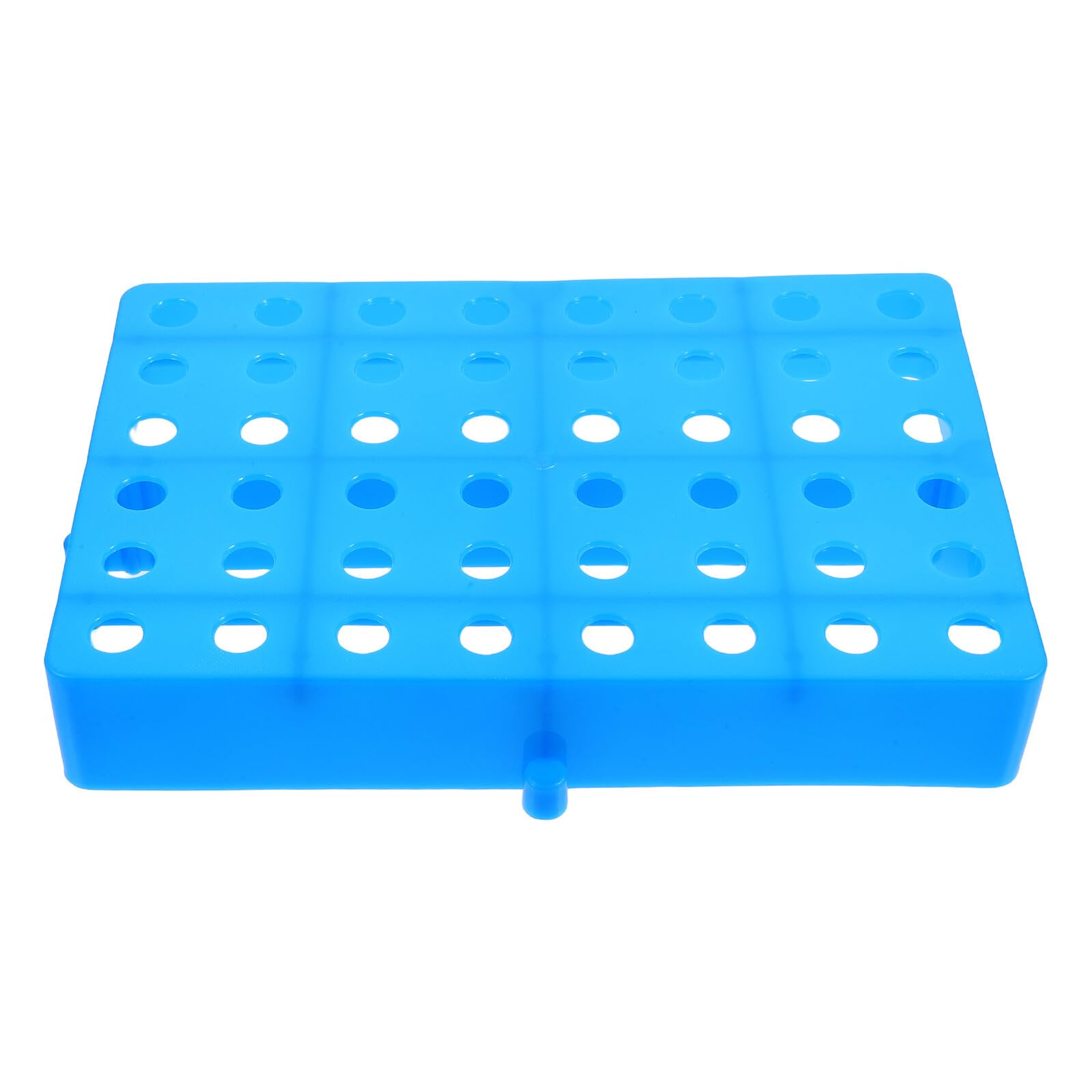 Palette d'entrepot legere et ventilee bleu 30x20x5 cm plastique haute densite