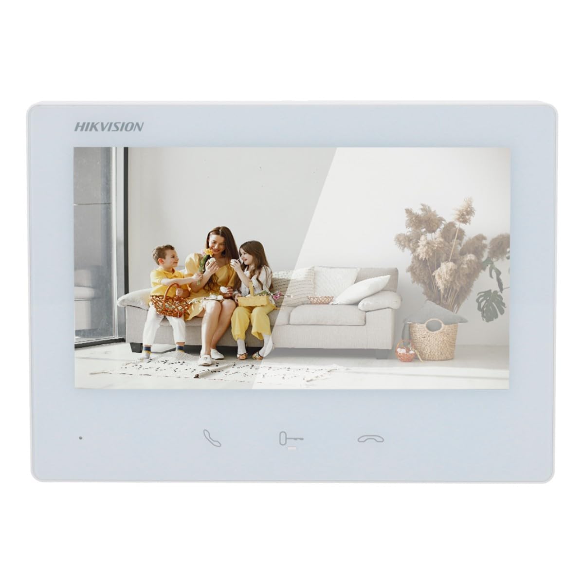 Monitor para Videoportero Hikvision DS-KH7300EY-TE2/White 7" Táctil TFT