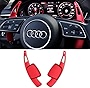 TTCR-II Steering Wheel Paddle Shifter Extensions For Audi A4 2017-2019 A3 S3 2017-2020 A5 S4 S5 2018-2019 Q5 SQ5 2018-2021 Q7 2017-2021 Q8 2019-2021 SQ7 SQ8 2020-2021 TT 2016-2021 TTS 2016-2020