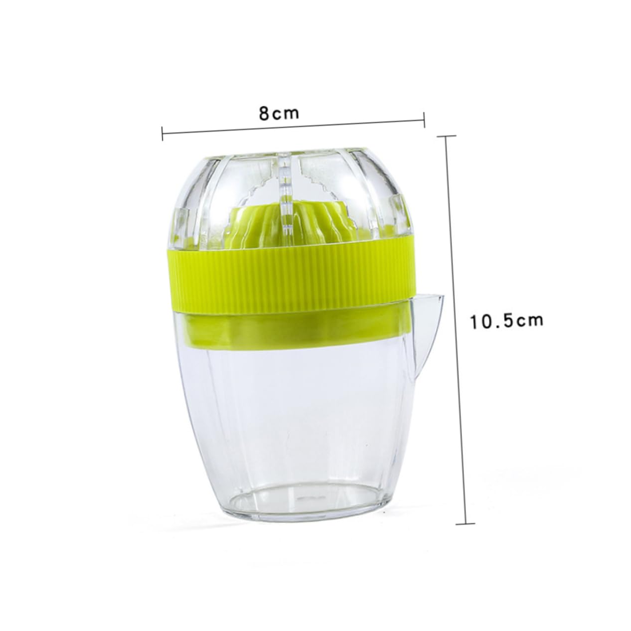 VINTORKY Manual Juice Maker Portable Plastic Fruit Manual Squeezer Hand Juice Extractor for Kitchen Home Use