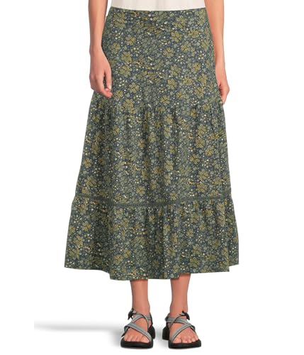 Toad&Co Marigold Tiered Midi Skirt