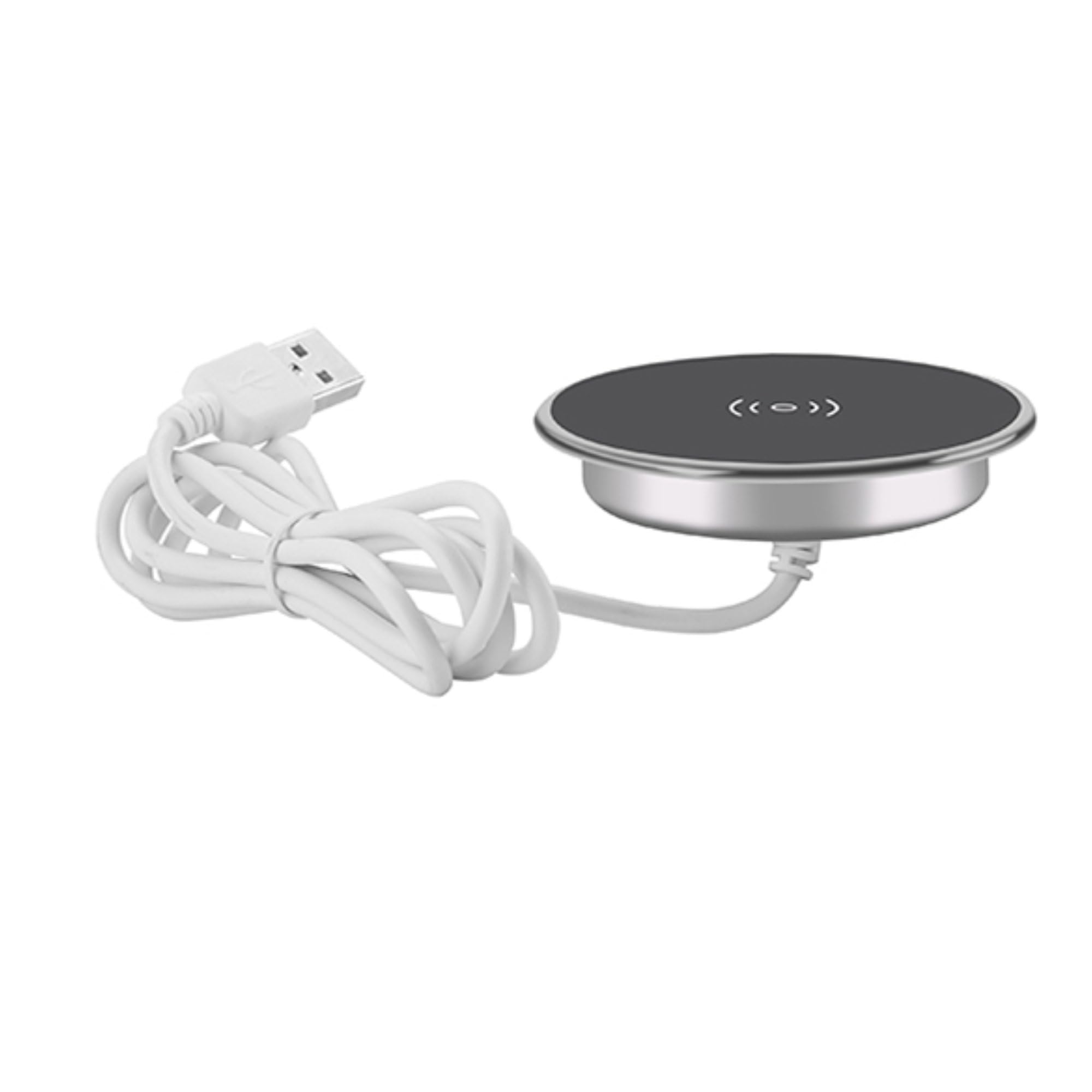kalb | Qi Einbau Schnellladegerät 20 Watt Fast Charge Wireless Induktion Charger drahtlos Ladestation für Smartphones und Zubehör