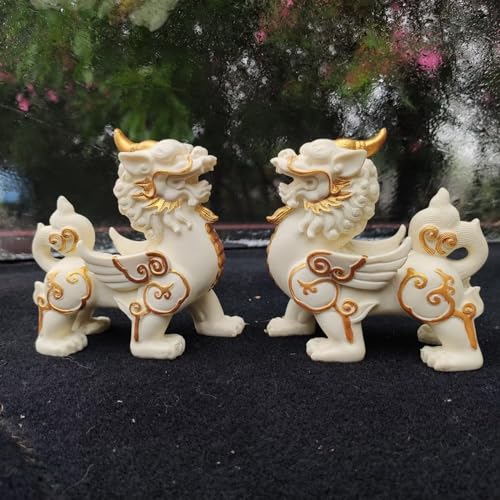 Estatua de Perro Foo Dog para Decoración Hogar miniatura 4