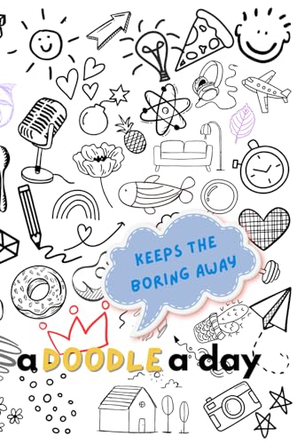 a DOODLE a day carnet de dessin guidé format poche couverture rigide - 2