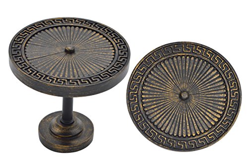 Urbanest Large Agia Medallion Drapery Holdback, Set of 2, Burnt Gold