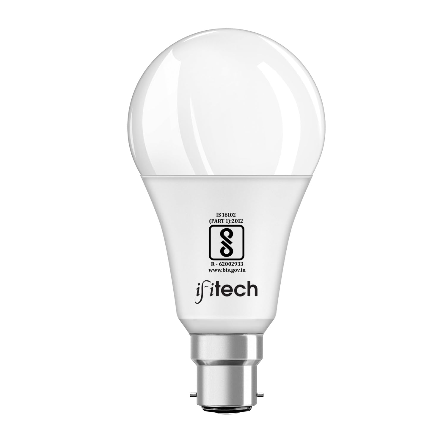 IFITech 5W Auto ON Sensor LED Bulb – (OFF During Day & Continuous ON During Night) | Cool White | Base-B22 (Pack of 1)