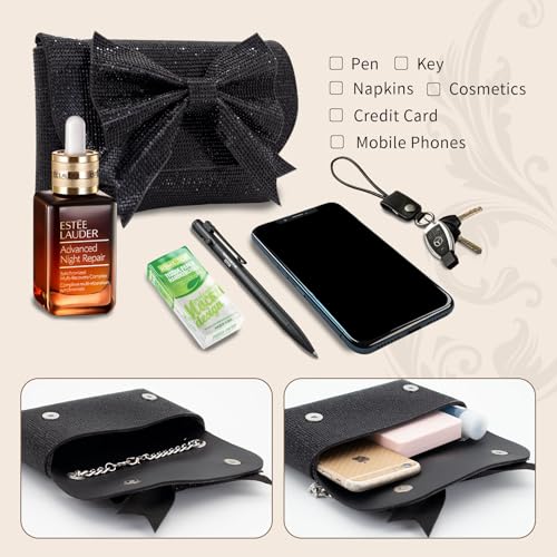 Image of Sparkling Rhinestones Evening Bag Formal Crystal Clutch Purse for Women Ladies Evening Purse for Dinner