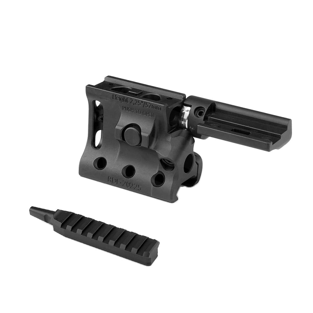 Side Flip RDF 20225K T2 & G33 G43 G45 Magnifier Scope Hybrid Mount