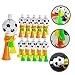 OHPHCALL 20pcs Football Game Noise Makers Trumpet Toys for Boys and Girls Party Blower Sensory Toys for Boys and Girls Random Color
