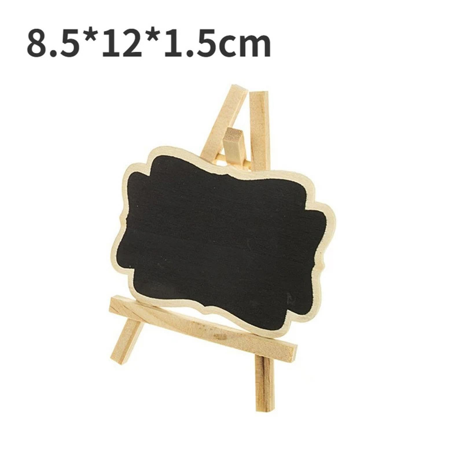 Mini Ardoise 5/10PCS Mini tableau noir en bois portable
