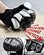 KEMIMOTO Motorrad Handschuhe Herren, Vollfinger Ziegenleder mit rutschfesten Pads, Touchscreen Motorradhandschuhe Leder, Winter Schutzhandschuhe für Motocross, Roller, Moped, Quad, Paitball, ATV