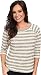 Lucky Brand Women's Striped Active Raglan Sweater