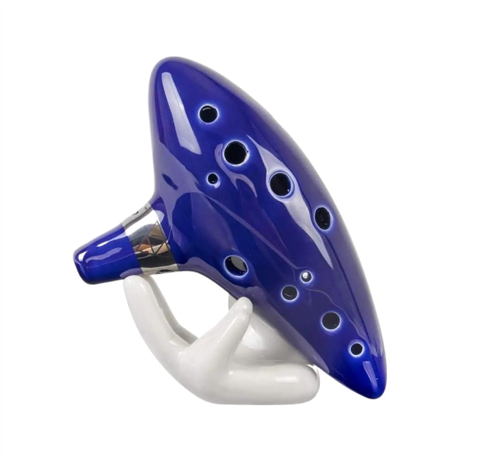 Ocarina 6 Trous Professionnel - ABS, Son Clair, Cordon De Transport | Instrument Débutant, Compact, Facile à Jouer