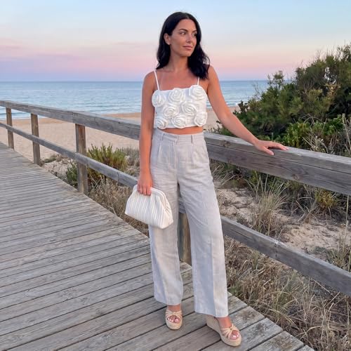 Image of VICKI.VICKI Wedges for Women Platform Sandals Wedge Heels for Sandals Comfortable Summer Espadrille Shoes Ankle Strap&Open Toe