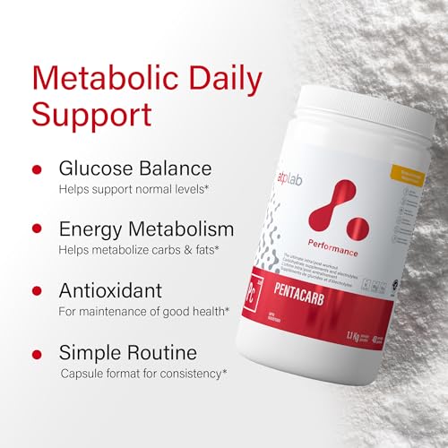 Image of ATP LAB Pentacarb 1.1kg Powder 40-Servings - Mango and Pineapple Flavor, Carbohydrate and Electrolyte, Energy and Endurance, Ideal for Post-Workout Recovery, Easy Mixing Formula for Active Lifestyles