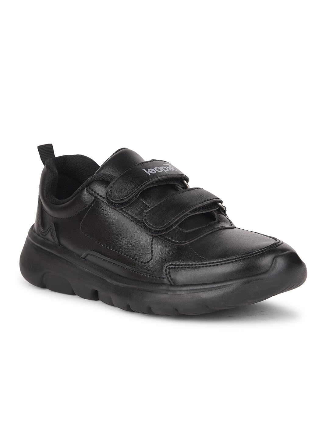 Liberty Leap7x SCHLSTAR-V Uniform School Shoes for Kids with PU Upper | EVA Sole - Comfortable & Lightweight| Padded Foam Insole | Stylish & Modern | Quick-Wear Velcro Closure (Black - 12C UK) (B0DBL6VGCB) Amazon Price History, Amazon Price Tracker