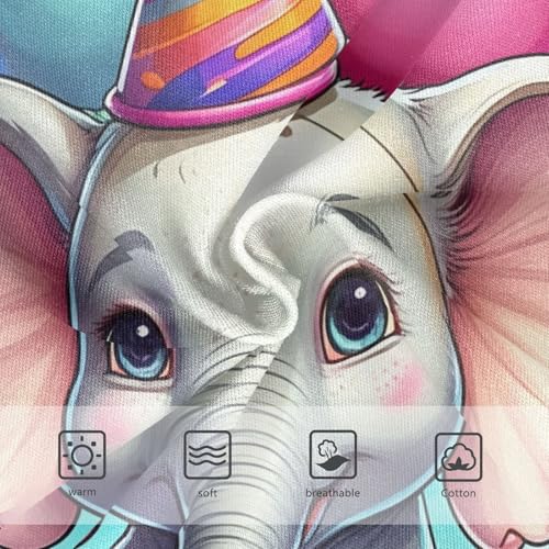 Cute Cartoon Elephant Party Toddler Underwear Floral 2t Cotton Girl Panties Cute Artistic Briefs Undies Kids3