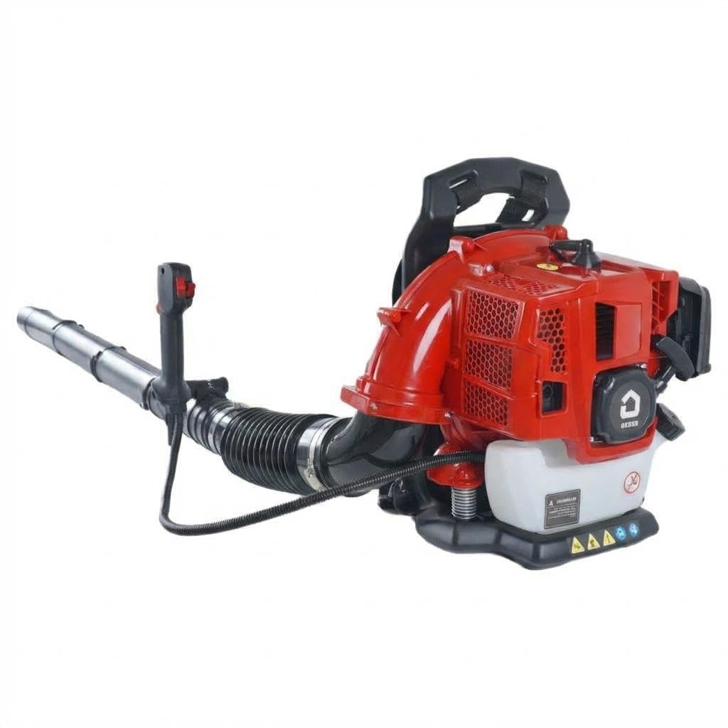 Garvee con 1 Paquete de plástico con 2 sopladores de Hojas de plástico para Mochila, Rendimiento Comercial, 66 CC, 4.0 CV, Motor de 2 Tiempos, 880 CFM, 320 mph, diseño ergonómico para jardín, césped
