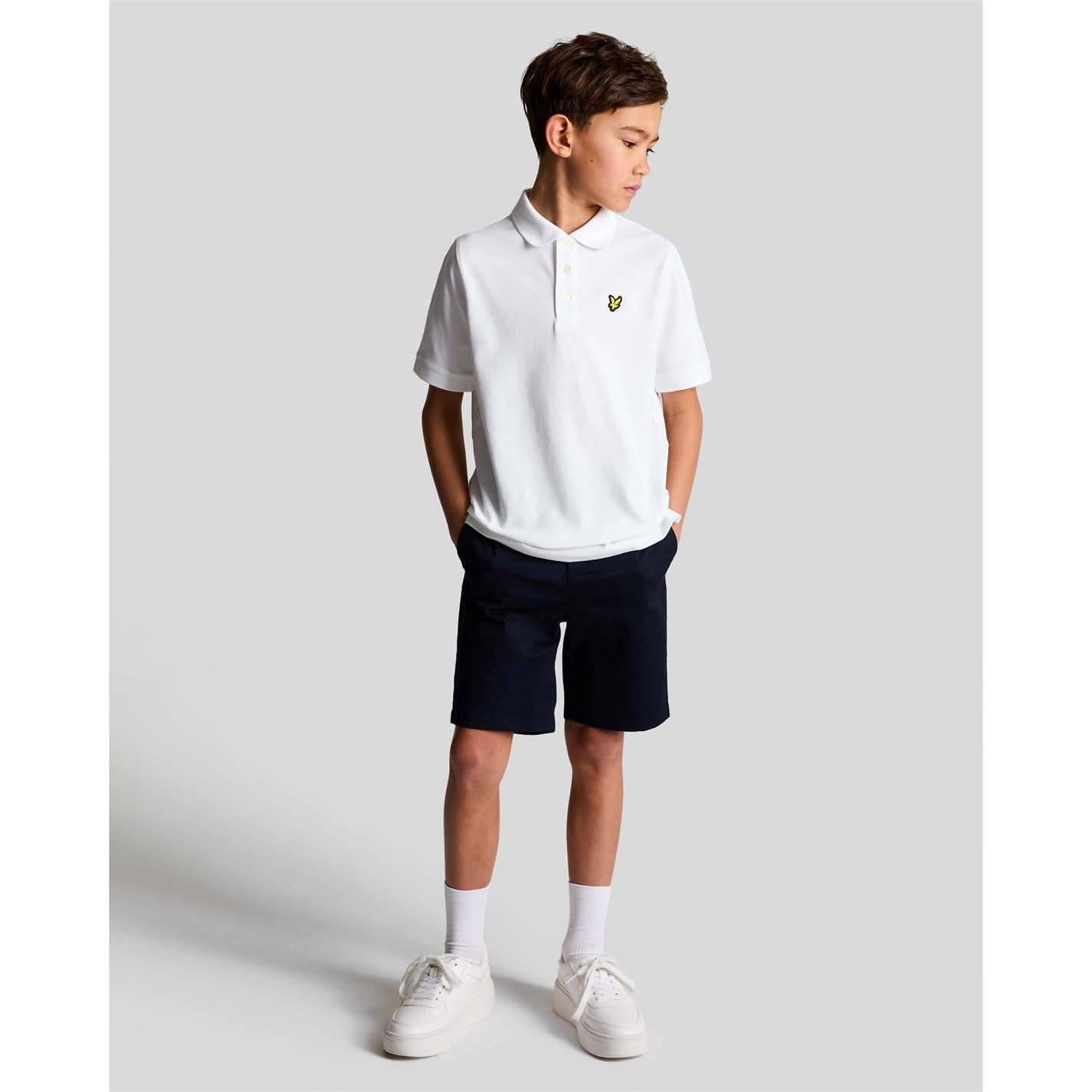 Lyle & Scott Koszulki polo SS gładka koszulka polo