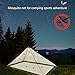 Shurhome Outdoor Camping Netting with Carry Bag Travel Fly Netting Portable Meshs Tent with Carry Bag for Camping Hiking