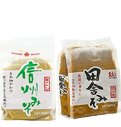 Hikari Medium Sweet White & Red Miso Pasta 2 x 400 g