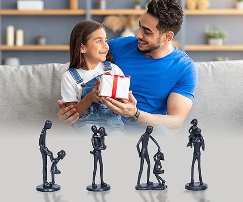 Figura decorativa padre e hija de 6 pulgadas miniatura 5