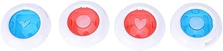 Filtro Colorido Close Up Lens6 Cores Instant Camera Flashlight Flash Filters Set para Fujifilm Instax Mini 7s8 8+ 9 (6pcs) Aprox. 33 a 51g (4 pacotes com oco para fora)