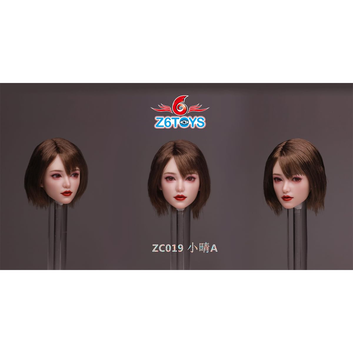 Amazon.co.jp: HiPlay Z6TOYS 1/6 アジア 可動眼 美女 ヘッド