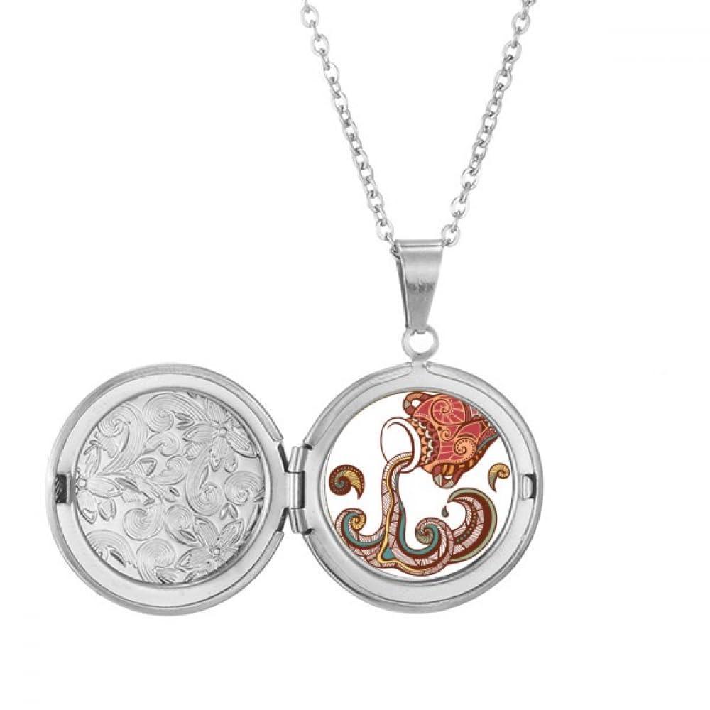 Médaillon constellation zodiaque en finition miroir haute précision