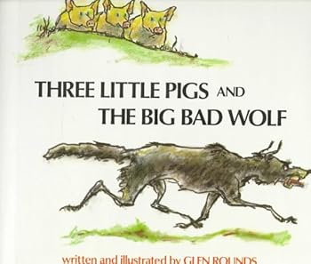 Hardcover Three Little Pigs and the Big Bad Wolf Book