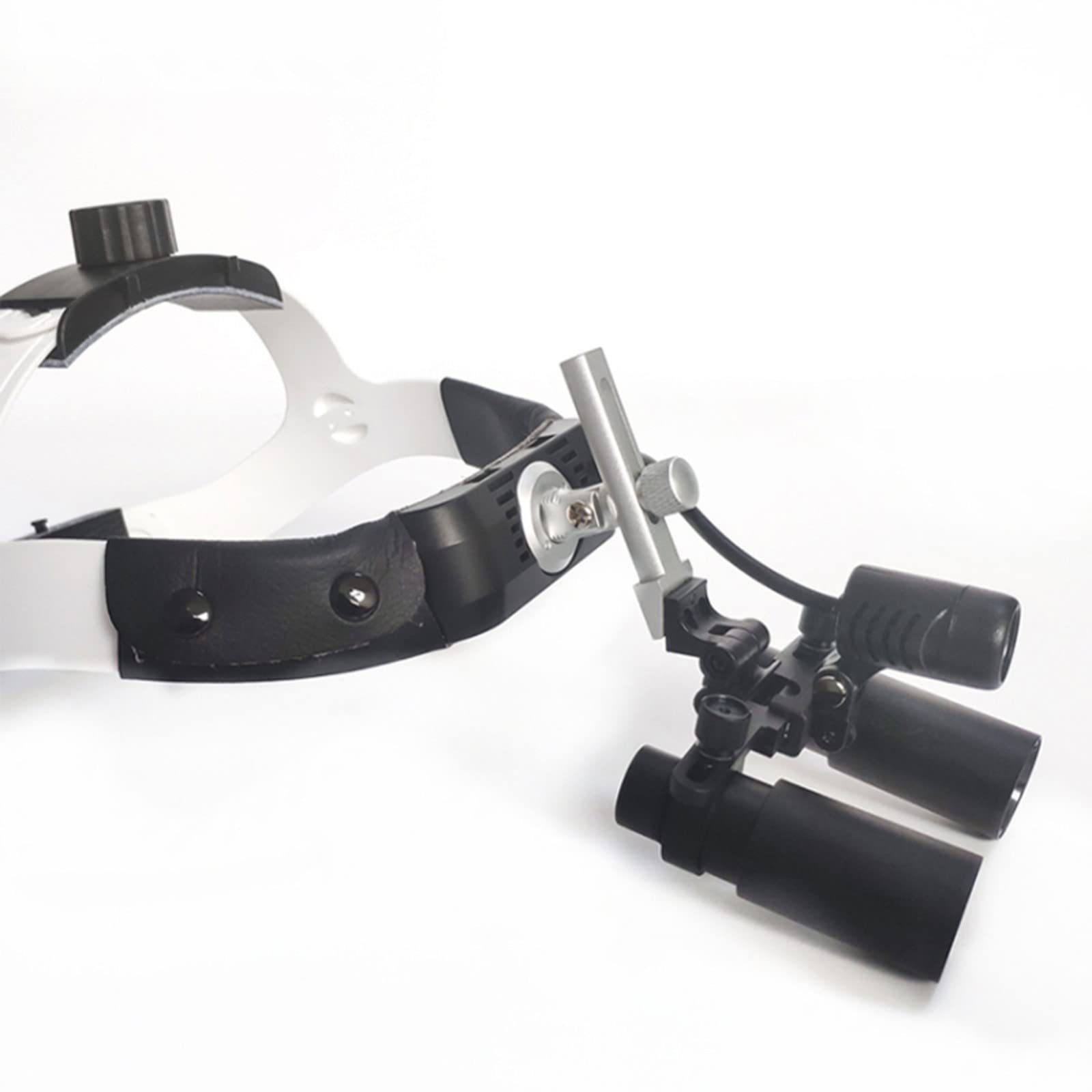 Lente d'ingrandimento, lente d'ingrandimento 5.0x, lente d'ingrandimento binoculare, lente d'ingrandimento con fascia, lente chirurgica, lente otorinolaringoiatrica, lente oftalmica con fari a LED