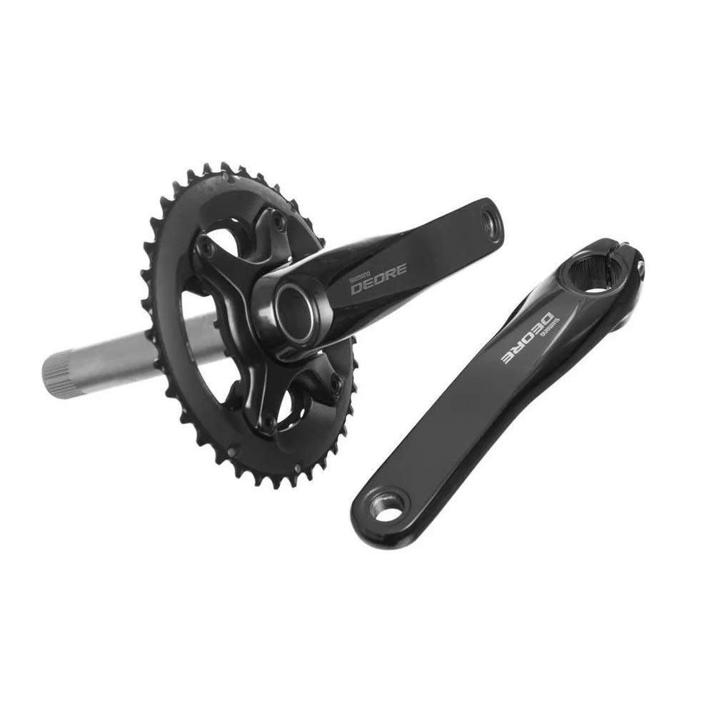 SHIMANO Deore MTB FC/M6000 Kurbelgarnitur 2x10s 36/26T schwarz 2018 Kurbelgarnitur