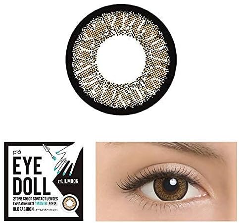 Amazon アイドール ワンマンス Eyedoll 1month Eyedoll 1month オールドファッション 度あり 1 75 Eyedollmonthオールドファッション 1 75 1箱1枚入り アイドール ワンマンス Eyedoll 1month ソフトコンタクトレンズ