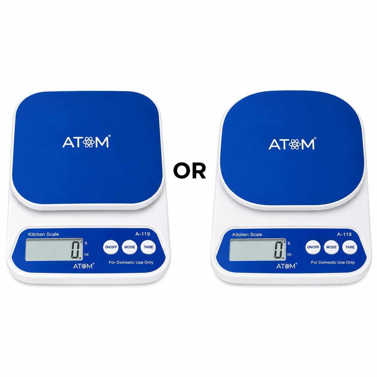 Atom Digital Kitchen Scale - 10kg, 1g Accuracy -4