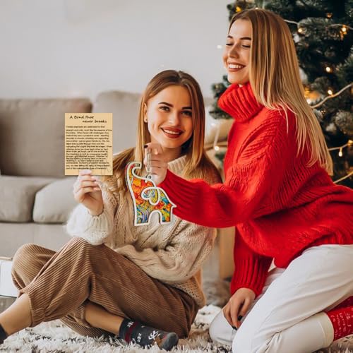 Elephant Friendship Ornament with Story Card - Use code VENNO59J - Image 2