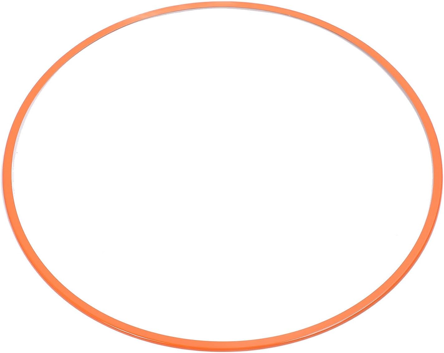 18 Inch Wheel Rim Protectors, Self Adhesive ABS, Orange, 4PCS - Scratch Protection, Simple No - Removal Installation, Universal Fit