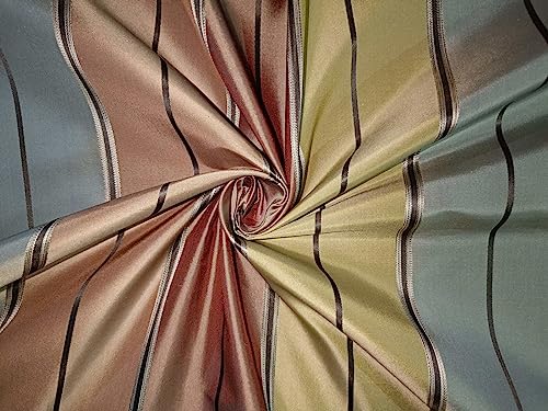 Tissu taffetas 100 % soie pour décoration d'intérieur rideaux et coussins de luxe