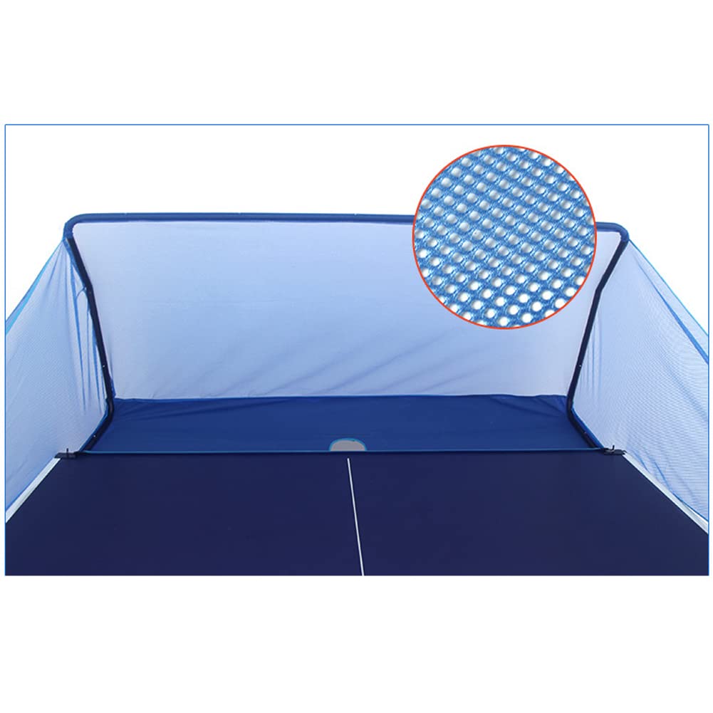 captura | Red plegable colección pelotas tenis mesa – Robot automático | portátil para entrenamiento múltiples pelotas entrenamiento para una sola