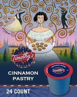 CINNAMON PASTRY COFFEE K CUP 120 COUNT