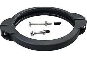 Intex Sand Filter Pump Pool Clamp Collar, Replacement Part with Screws