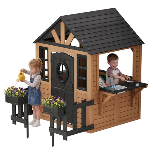 Albott Outdoor Wooden Playhouse