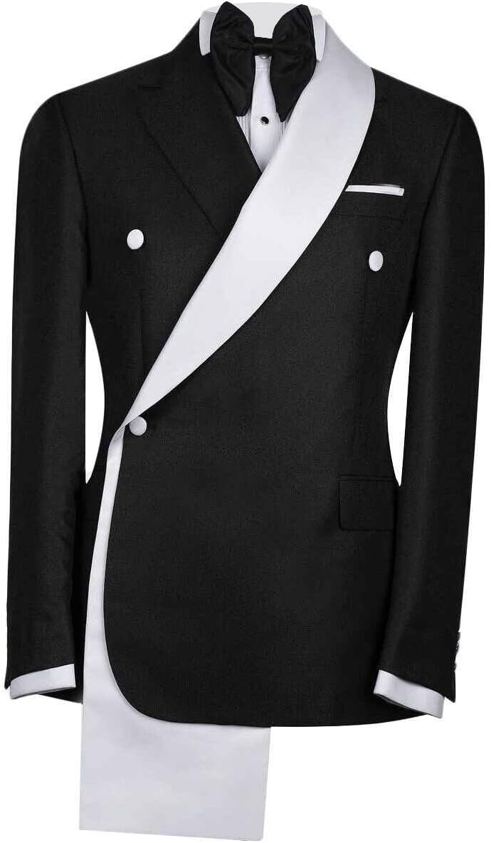 blazer white and black