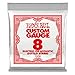 Ernie Ball Nickel Plain Single Guitar String .008 Gauge 6-Pack