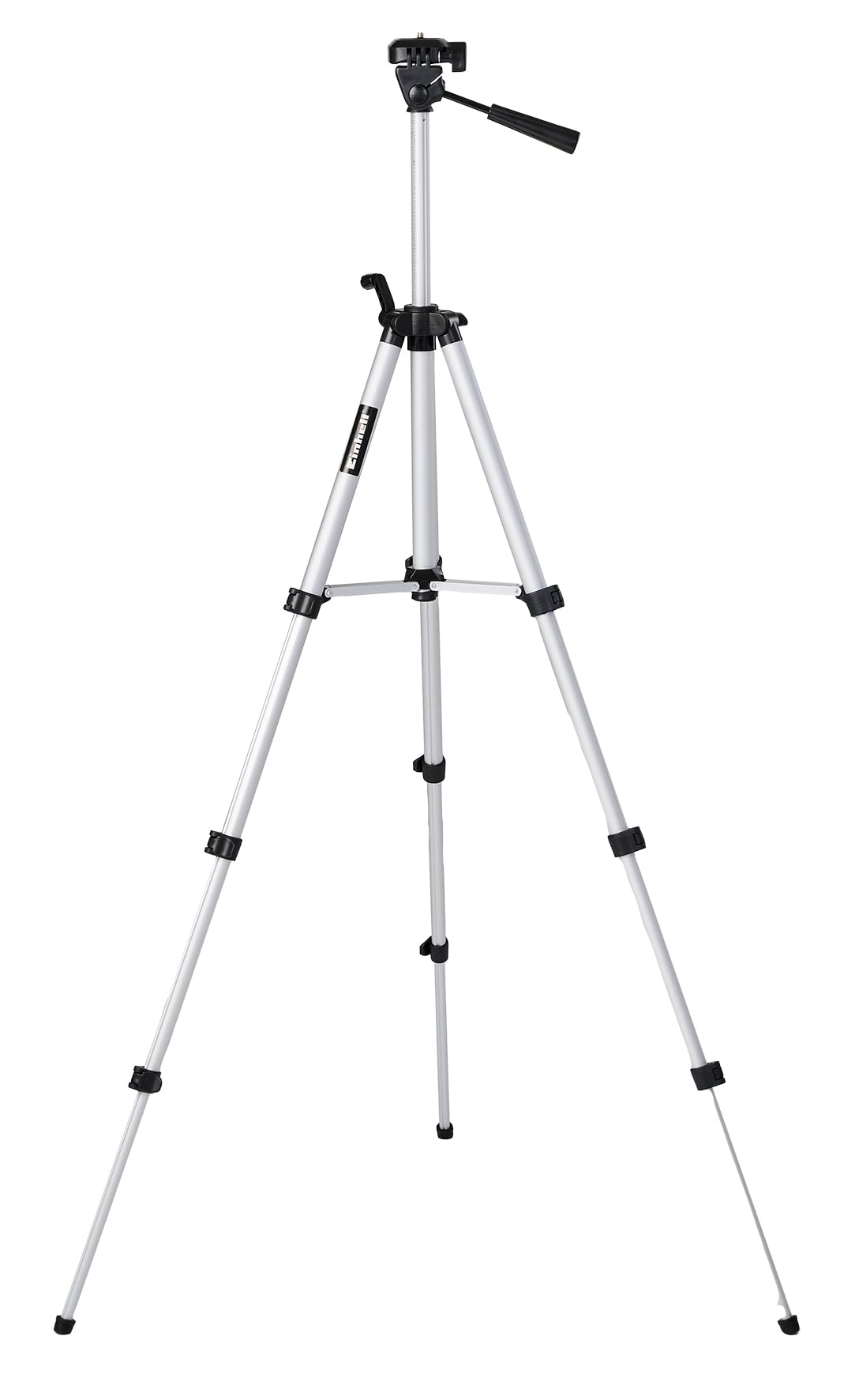 Original Einhell Trípode telescópico para equipos de medición láser (accesorios para equipos de medición, ajustable en altura 37 cm - 110 cm, altura de transporte de 37 cm con bolsa, rosca de 1/4")