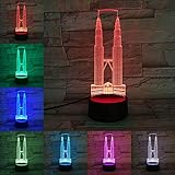 ❤ Toque inteligente sensible y control remoto: encienda / apague la luz nocturna o cambie la luz con un toque inteligente o control remoto,